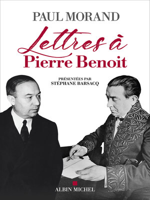 cover image of Lettres à Pierre Benoît